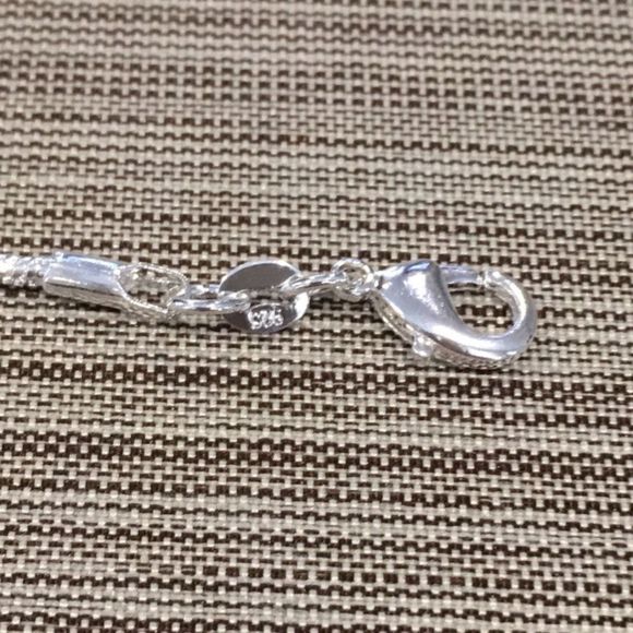 Silver Snake Chain 20” Necklace Stamped 925 1mm - Picture 4 of 8